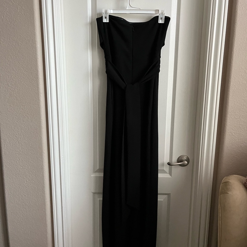 Lulu's Chic Black Strapless Dress